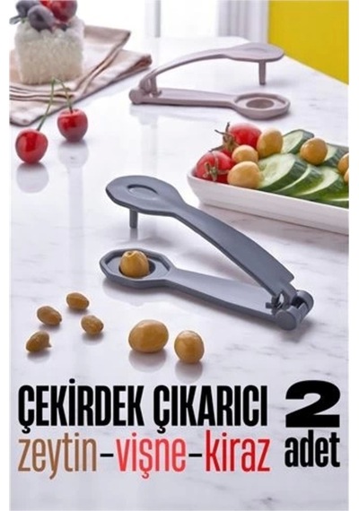 Çekirdek Çıkarıcı - Kiraz Çekirdek Çıkarıcı Zeytin Çekirdek Çıkarıcı 2 Adet 2 İplik Diğer