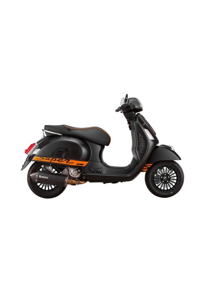 Vespa Gts-gtv Jant Mat Siyah 12 Inç Mk I / Sıp