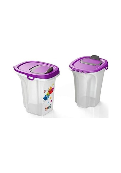 Moderna Friends 6 Lt Fuşya Mama Saklama Kabı