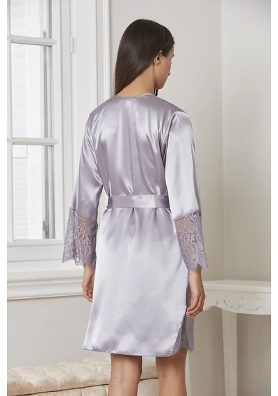 Pierre Cardin 6015 Kadın Dantelli Saten 6'lı Set-royal ROYAL