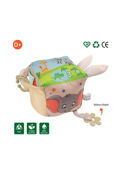 Been Askılı Montessori Aktivite Oyuncağı Çok Renkli