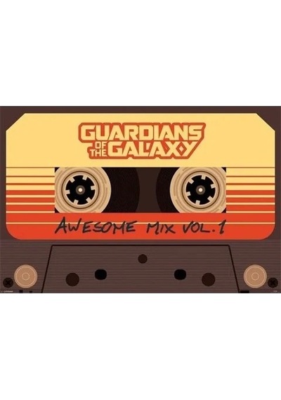 Maxi Poster Guardians Of The Galaxy Awesome Mix Vol 1