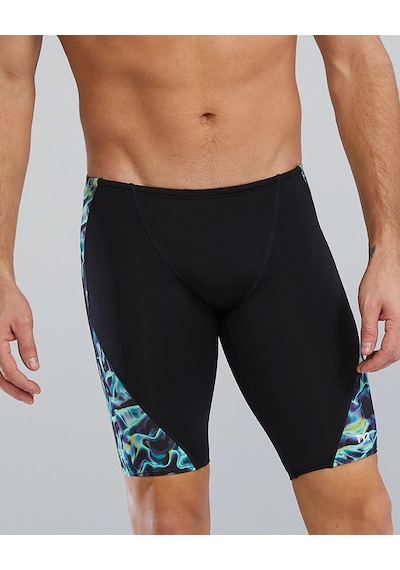 Tyr Durafast Elite Erkek Jammer Mayo - Energia Siyah - Neon Sarı