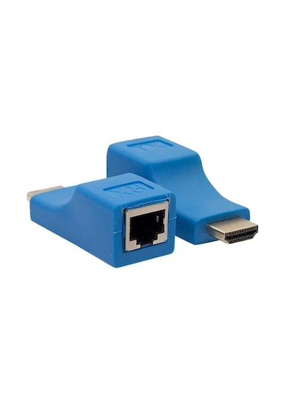 Powermaster Pm-18225 30 Metre Hdmı 4k Cat5/cat6/cat7 Uzatıcı Extender Rj45 Uzatma - Hdmı Kablo Gerekmez 1
