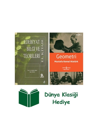 Edebiyat Bilgi Ve Teorileri El Kitabı + Geometri + Dünya Klasiği Hediye