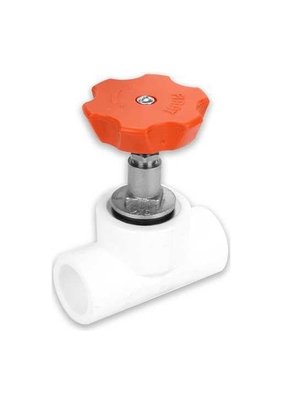 Plastik 20mm Kelebek Başlı Vana