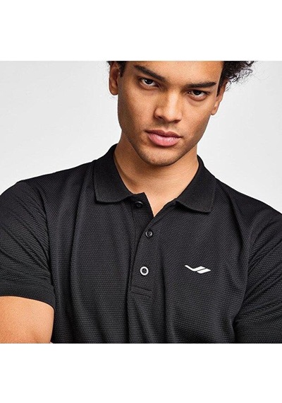 Lescon 26s-1297-26b Kısa Kol Polo Yaka Tshırt Siyah