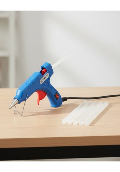 Pratik Kullanımlı 20w Silikon Tabancası 7.5 Mm Silikon Uyumlu 5 Adet Nrzsnt - 16 Hediye Silikon