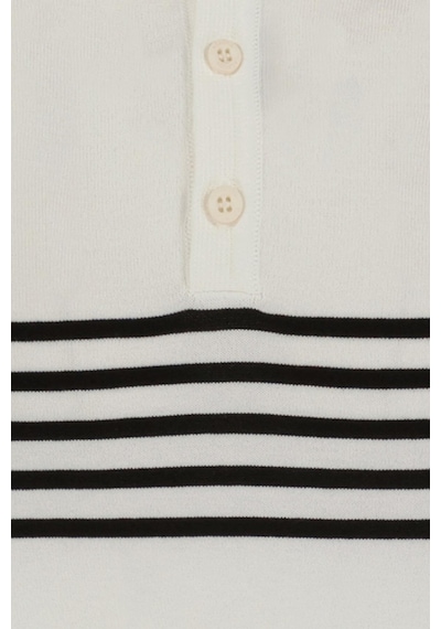 Cazador 34230 Erkek Polo Yaka Triko T-shirt Ekru