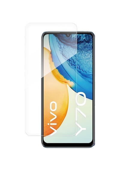 Vivo Y70 İle Uyumlu Ekran Koruyucu Şeffaf Temperli Kırılmaz Cam Ekran Koruyucu