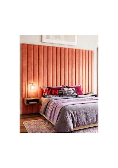 Winflex 12 Li Dikey Akustik Kumaş Panel 10x210 Cm Somon