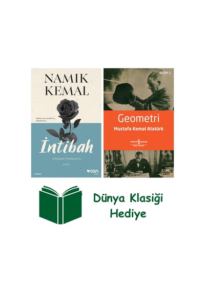 İntibah Günümüz Türkçesiyle + Geometri + Dünya Klasiği Hediye