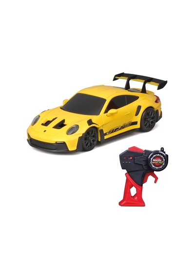 1/43 Mini Metal Drifters Kumandalı Araba - Porsche 911 Gt3 Rs Sar Sarı