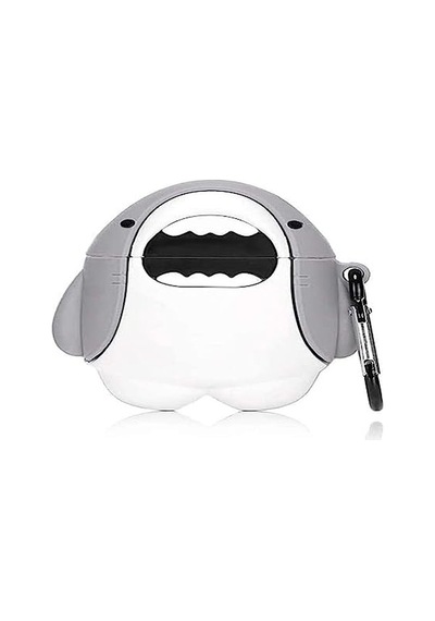 Pro Için Kılıf Figürlü Silikon Crtn-fgr-lght-fry Airpods Pro İle Uyumlu Kılıf - Süt Beyazı Diğer