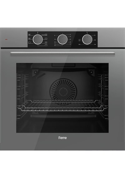 Ferre Fryart Basic Serisi QXE62CPR + CS208 + D088 Ankastre Gri Set