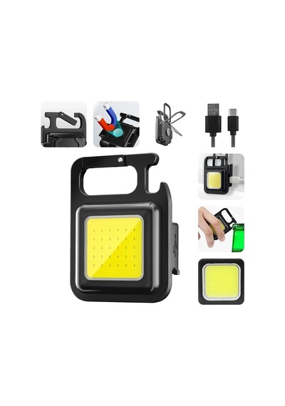 Anahtarlıklı Fener Fener Cob Led 5468