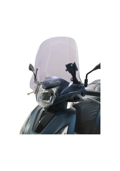 GP Kompozit Honda Dio 2021-2025 Uyumlu Kısa Ön Cam Füme 41 cm