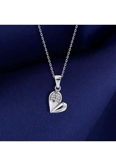 Servi 925 Ayar Gümüş Pure Heart Kolye-14