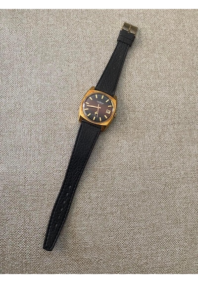Pallas Adora 37 mm Deri Kordon Vintage Erkek Kol Saati 2. El