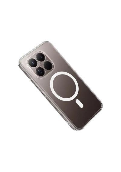 Newface Xiaomi Mi 15t Combo Sert Şeffaf Magsafe Kapak - Şeffaf