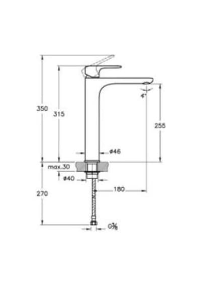 Artema Root Round A4270736 Çanak Lavabo Bataryası Mat Siyah