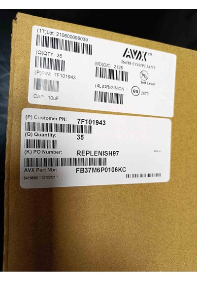 Fb37m6p0106kc 10mf 1200v 37.5mm Polyester Kondansatör 3 Adet