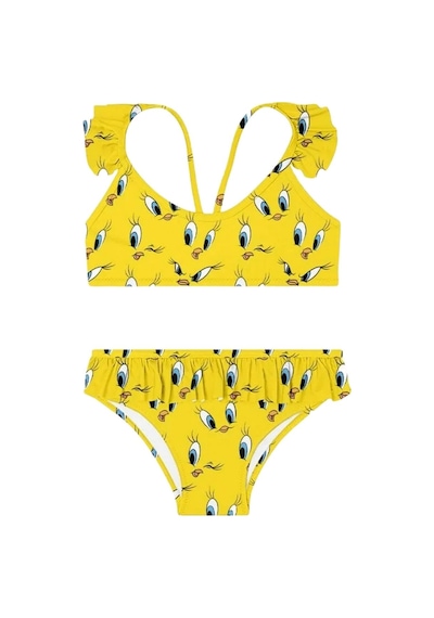 Slıpstop Slipstop Eyes Kız Çocuk Bikini 24355 Çok Renkli
