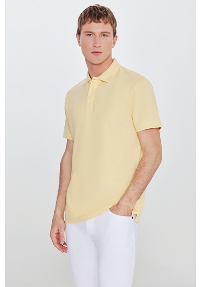 AC&Co / Altınyıldız Classics Altinyildiz Classics Erkek Sarı Slim Fit Dar Kesim Polo Yaka %100 Pamuk Tişört 4A4820200001SARXL Sarı AC&Co / Altınyıldız Classics Altinyildiz Classics Erkek Sarı Slim Fit Dar Kesim Polo Yaka %100 Pamuk Tişört 4A4820200001SARXL Sarı