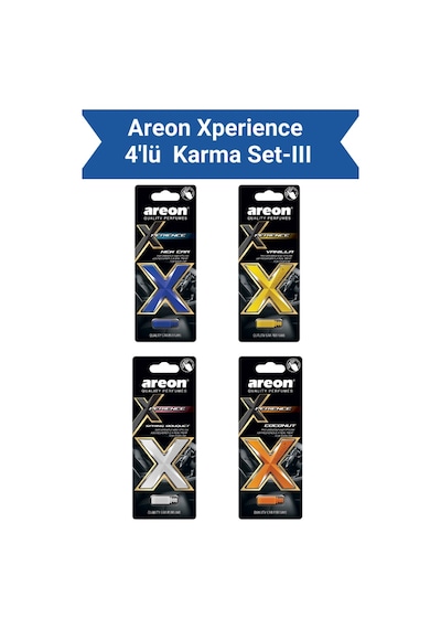 Areon Xperience 4'lü Karma Set-ııı