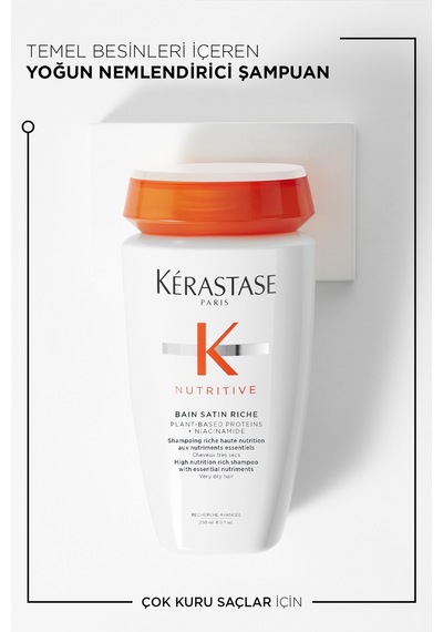 Nutritive Bain Satin Riche Yoğun Nemlendirici Şampuan 250 Ml 250 Ml