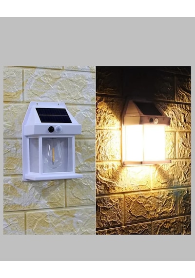 Northcity 1800 Mah Pilli Solar Duvar Aydınlatma - Yeni Nesil Hareket Sensörlü Güvenlik Işığı