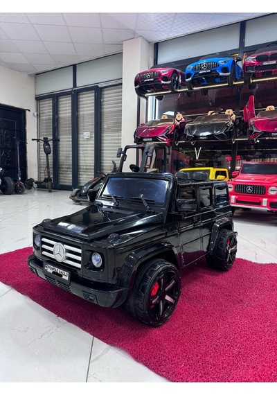 Poyraz Akülü Brabus 12v Akülü Araba 0-6yaş Özel Plaka Siyah