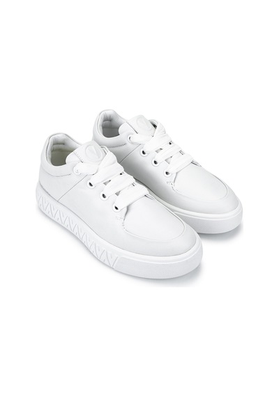 Mario Valentino Kadın Hakiki Deri Beyaz Sneakers & Spor Ayakkabı 1040 91v1315 Bn Ayk Sk25-26 Bıanco
