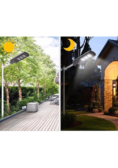 Ct-4640 200w Solar Sokak Armatürü Kumandalı