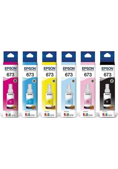 Epson 673 Serisi 6Lı Mürekkep Seti