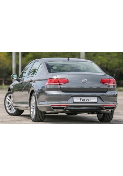 Ekiciler Vw. Passat B8 2015 Sonrası Krom Egzos Çercevesi