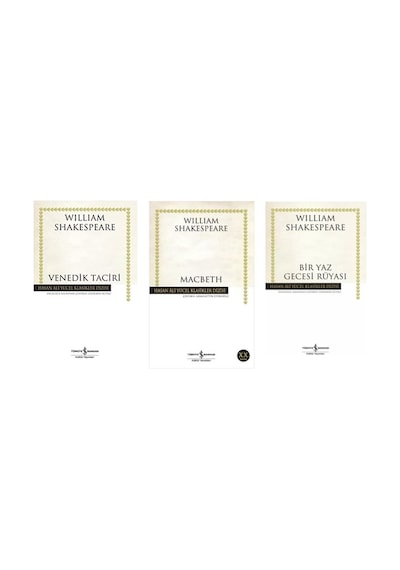 Venedik Taciri + Macbeth + Bir Yaz Gecesi Ruyasi 3 Set
