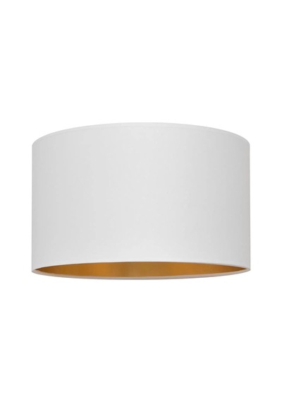 Levaillant Krem Abajur Şapka & Başlık - İçi Gold Kaplama, 30 Cm Çap, 21 Cm Yükseklik - Özel Üretim & Kusursuz Diğer