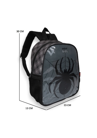 Kidessa 1666 Anatomik Sırtlı Yapılı Unisex Anaokul Çantası-gri