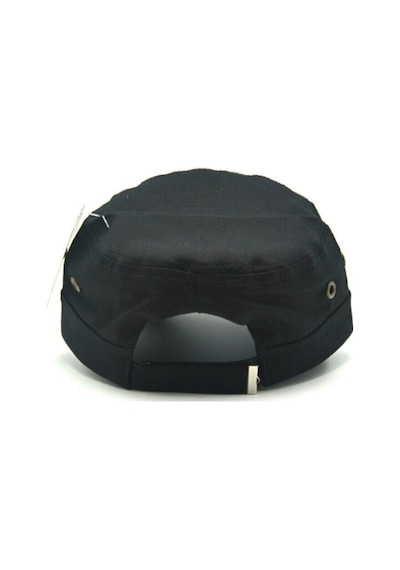 Castro Yazlık Keten Şapka - Unisex Siyah
