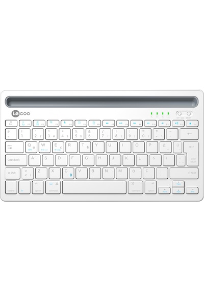 Lecoo BK100 Kablosuz Bluetooth Şarj Edilebilir Çoklu Cihaz Uyumlu Türkçe Q Klavye