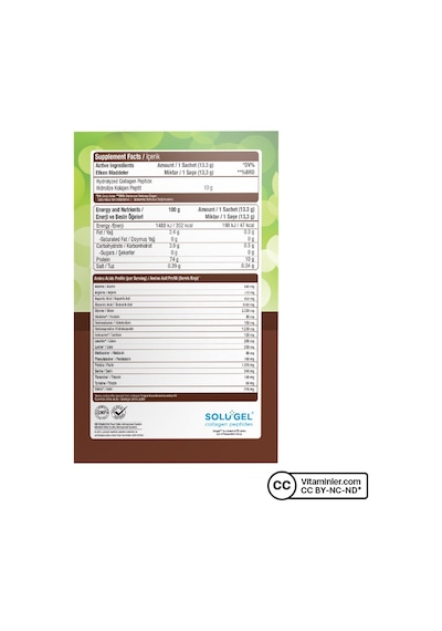 Natures Supreme Çikolata Aromalı Collagen Peptides Powder 30 Saşe