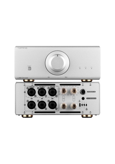 La90d Discrete Amplifier Silver