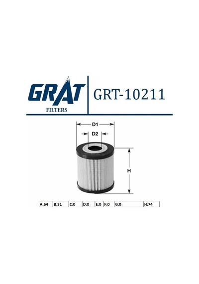 Grat 10211 Yag Filtresi 5650354