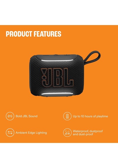 Go5, Bluetooth Hoparlör, Ip67, Siyah