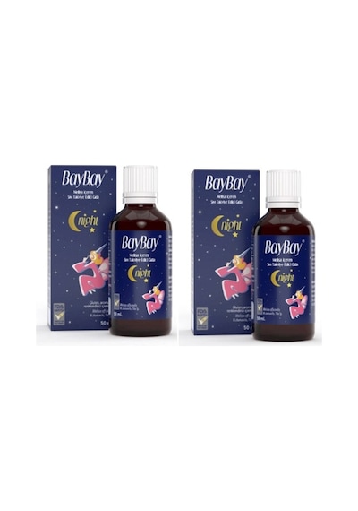 Baybay Night Damla 50 ml 2'li