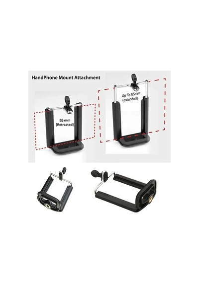 Tripod İçin Telefon Tutucu Aparat