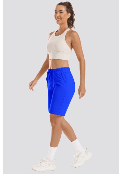 Superlife Kadın Regular Fit Şort Spr24srk62 Saks