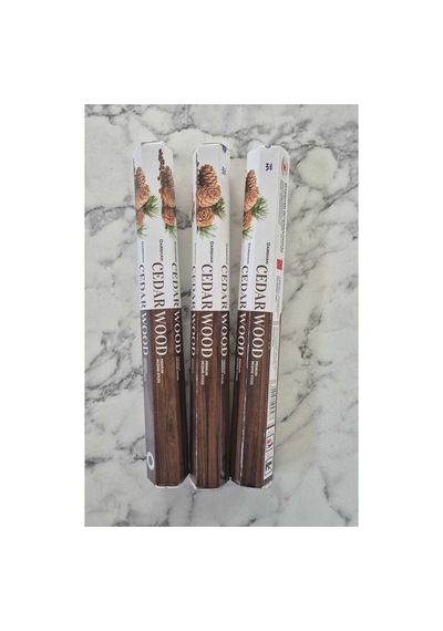 Sedir Ağacı Tütsüsü 3 Paket 60 Çubuk