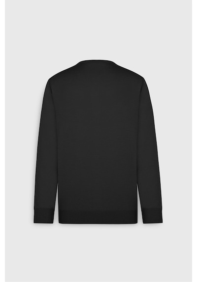 AC&Co / Altınyıldız Classics Erkek Sıyah Yünlü Sıcak Tutan Standart Fit Normal Kesim Bisiklet Yaka Triko Kazak Siyah AC&Co / Altınyıldız Classics Erkek Sıyah Yünlü Sıcak Tutan Standart Fit Normal Kesim Bisiklet Yaka Triko Kazak Siyah